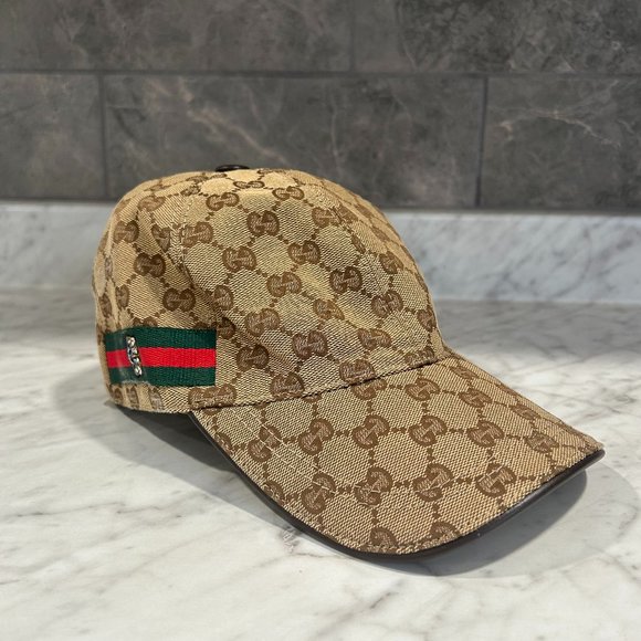 Gucci - Original Canvas Baseball Hat - Picture 1 of 3